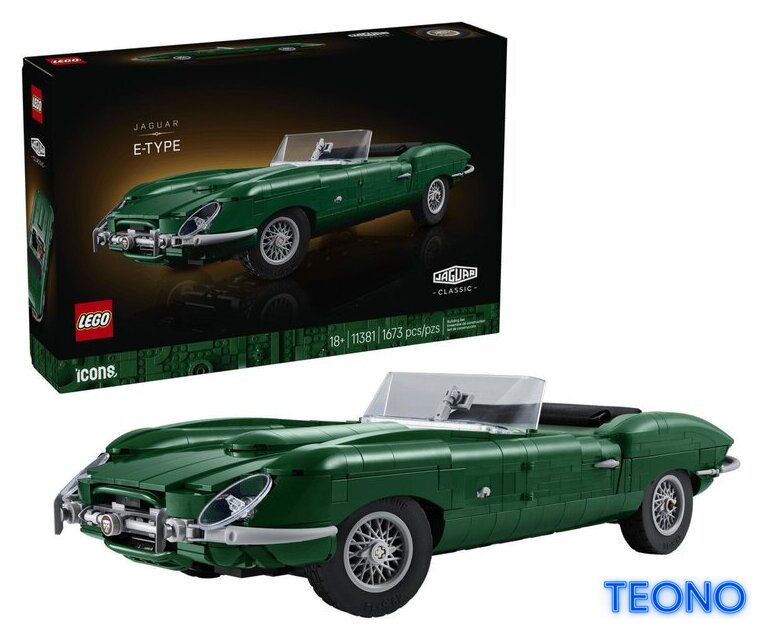 Конструктор LEGO Icons 11381 Jaguar E-Type - Изображение №1 — Интернет-магазин Teono.by