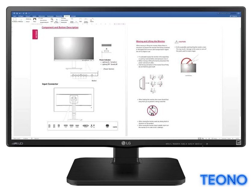 Монитор LG 24BK450H-B - Изображение №1 — Интернет-магазин Teono.by
