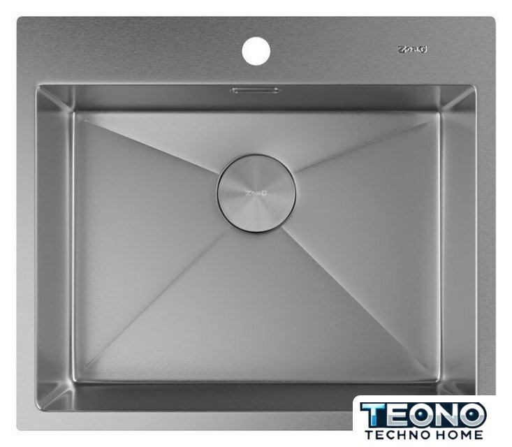 Кухонная мойка ZorG Zerox 59 IF Steel - Изображение №3 — Интернет-магазин Teono.by