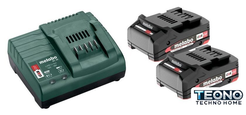 Аккумулятор с зарядным устройством Metabo 685161000 (18В/2x2 Ah + 12-18В ) - Изображение №1 — Интернет-магазин Teono.by