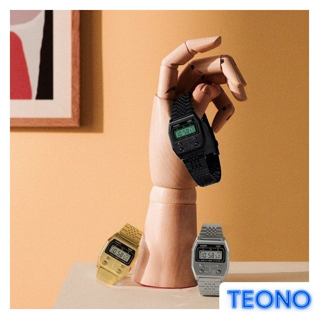 Наручные часы Casio Vintage A1100D-1 - Изображение №6 — Интернет-магазин Teono.by