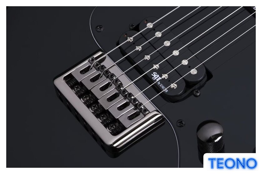 Электрогитара Schecter Banshee-6 SGR SBK - Изображение №5 — Интернет-магазин Teono.by