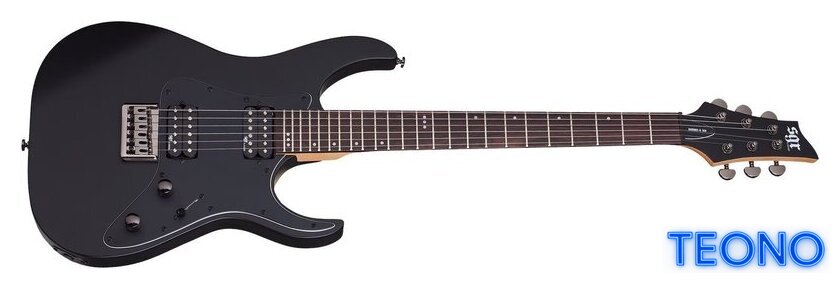 Электрогитара Schecter Banshee-6 SGR SBK - Изображение №2 — Интернет-магазин Teono.by