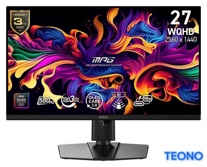 Игровой монитор MSI MPG 271QR QD-OLED X50 - Изображение №1 — Интернет-магазин Teono.by