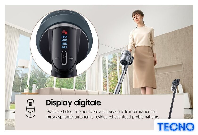 Пылесос Samsung Jet 85 VS20C852FTB/WA - Изображение №7 — Интернет-магазин Teono.by