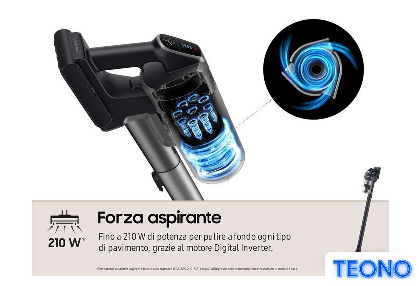 Пылесос Samsung Jet 85 VS20C852FTB/WA - Изображение №6 — Интернет-магазин Teono.by