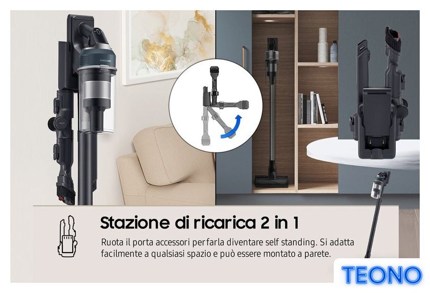 Пылесос Samsung Jet 85 VS20C852FTB/WA - Изображение №12 — Интернет-магазин Teono.by