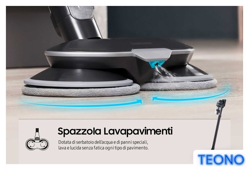 Пылесос Samsung Jet 85 VS20C852FTB/WA - Изображение №9 — Интернет-магазин Teono.by