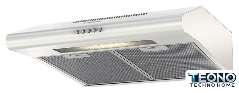 Кухонная вытяжка Krona Olivia 500 PB (белый) - Изображение №1 — Интернет-магазин Teono.by
