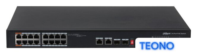 Неуправляемый коммутатор Dahua DH-PFS3218-16ET-135 - Изображение №1 — Интернет-магазин Teono.by