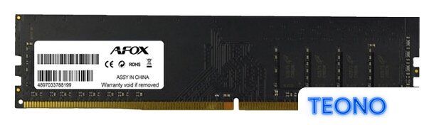 Оперативная память AFOX 16GB DDR4 PC4-19200 AFLD416ES1P - Изображение №1 — Интернет-магазин Teono.by