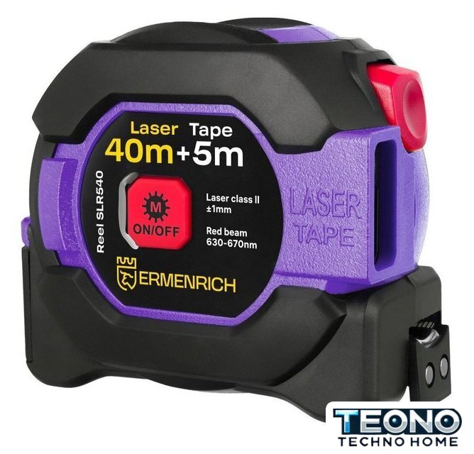 Лазерный дальномер Ermenrich Reel SLR540 (фиолетовый) - Изображение №1 — Интернет-магазин Teono.by