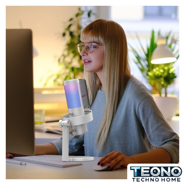 Проводной микрофон FIFINE A9 (белый) - Изображение №2 — Интернет-магазин Teono.by