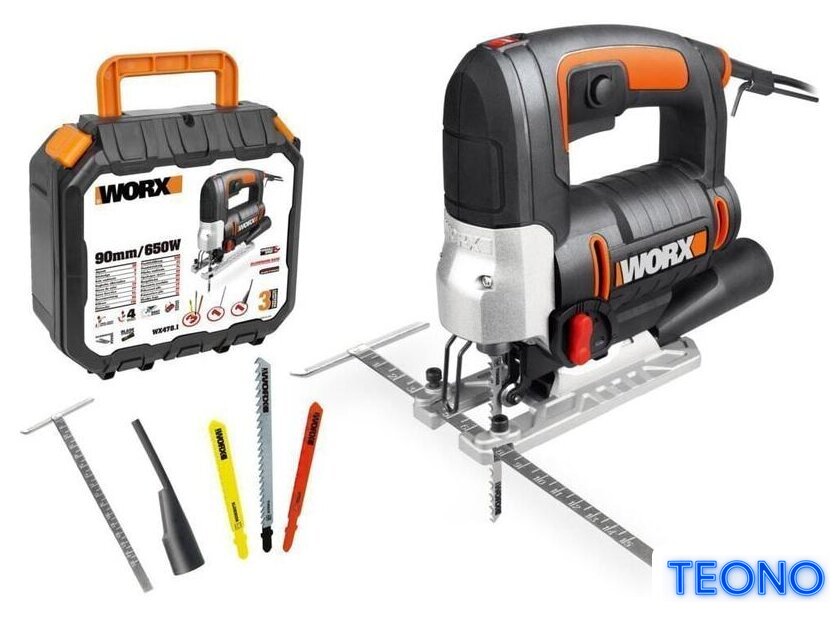Электролобзик Worx WX478.1 - Изображение №3 — Интернет-магазин Teono.by