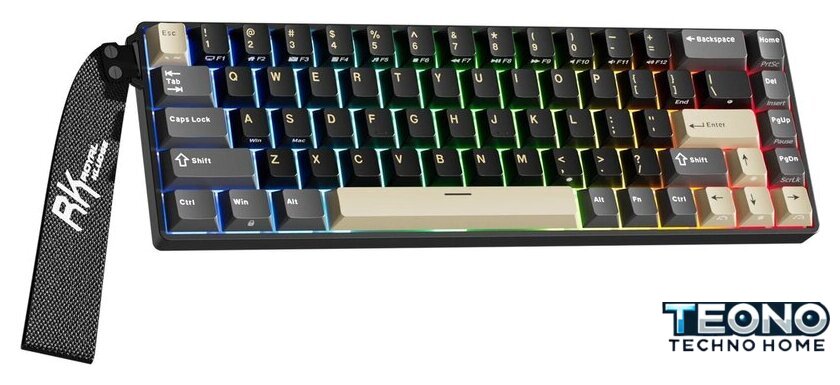 Клавиатура Royal Kludge RK68 HE Phantom (RK Mint) - Изображение №2 — Интернет-магазин Teono.by