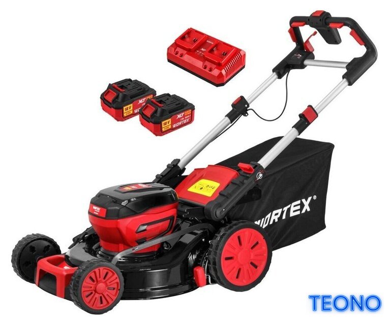 Газонокосилка Wortex CLM 4536-2 XLT Set 2334122 (с 2-мя АКБ) - Изображение №2 — Интернет-магазин Teono.by