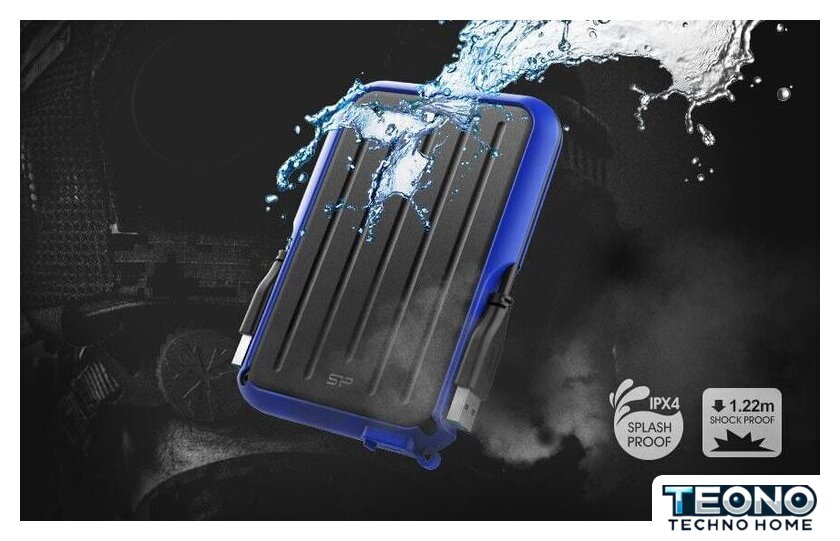Внешний накопитель Silicon-Power Armor A66 4TB SP040TBPHD66LS3B - Изображение №5 — Интернет-магазин Teono.by