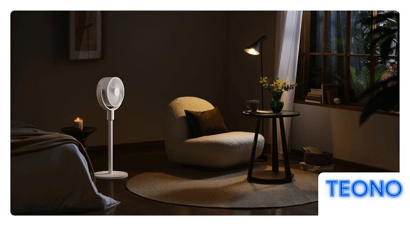 Вентилятор Xiaomi Smart Standing Air Circulation Fan EU BPLDS11DM (с евровилкой) - Изображение №7 — Интернет-магазин Teono.by