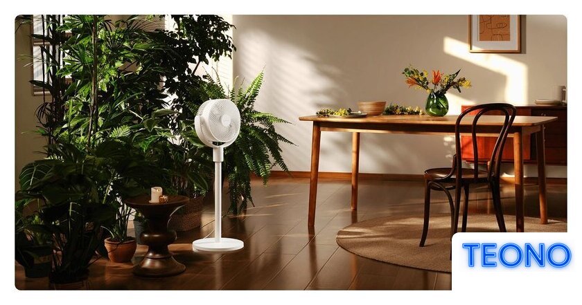 Вентилятор Xiaomi Smart Standing Air Circulation Fan EU BPLDS11DM (с евровилкой) - Изображение №4 — Интернет-магазин Teono.by