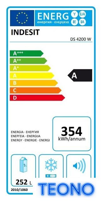 Холодильник Indesit DS 4200 W - Изображение №6 — Интернет-магазин Teono.by