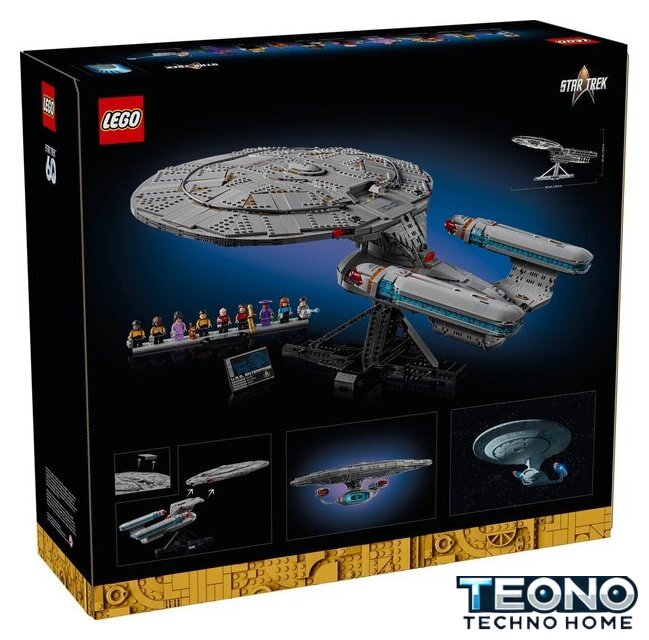 Конструктор LEGO Icons 10356 Звездный путь: USS Энтерпрайз NCC-1701-D - Изображение №20 — Интернет-магазин Teono.by