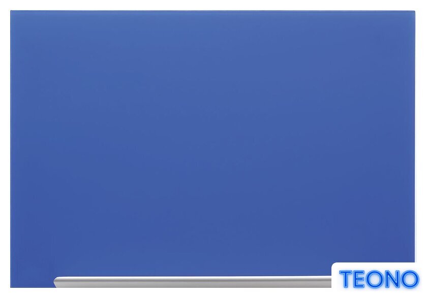 Магнитно-маркерная доска Nobo Diamond Glass Board Magnetic 993x559 (синий) - Изображение №1 — Интернет-магазин Teono.by