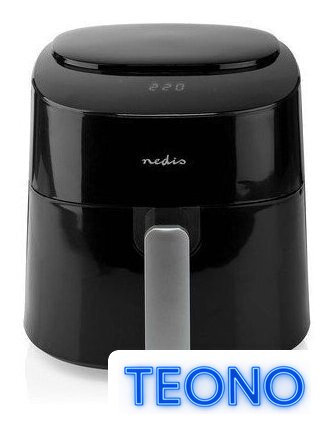 Аэрогриль (аэрофритюрница) Nedis KAAF160BK - Изображение №1 — Интернет-магазин Teono.by