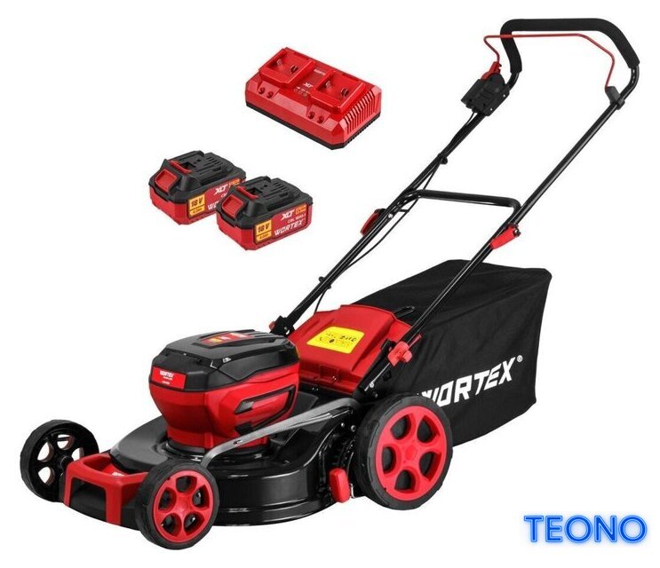 Газонокосилка Wortex CLM 4536 XLT Set 2334120 (с 2-мя АКБ) - Изображение №2 — Интернет-магазин Teono.by