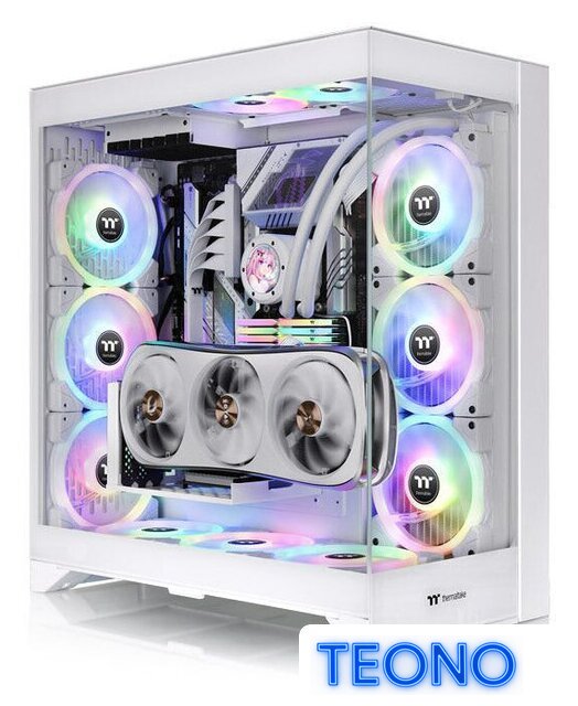 Корпус Thermaltake CTE E600 MX Snow CA-1Y3-00M6WN-00 - Изображение №2 — Интернет-магазин Teono.by