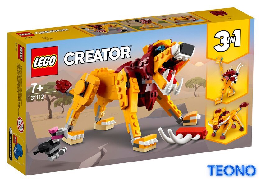 Конструктор LEGO Creator 31112 Лев - Изображение №1 — Интернет-магазин Teono.by