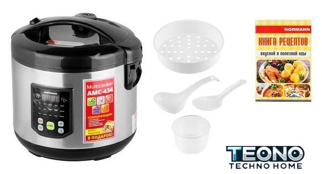 Мультиварка Normann AMC-434 - Изображение №2 — Интернет-магазин Teono.by