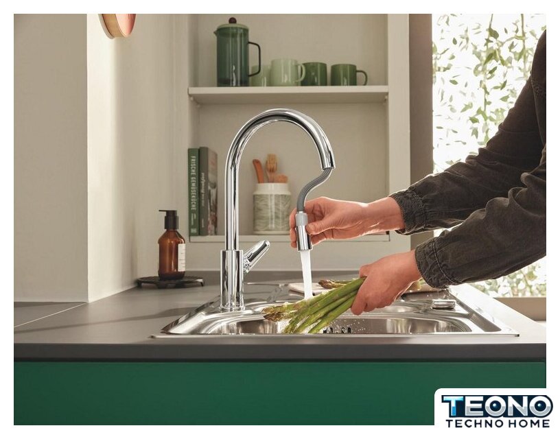 Смеситель Grohe Chrom 30547000 - Изображение №7 — Интернет-магазин Teono.by
