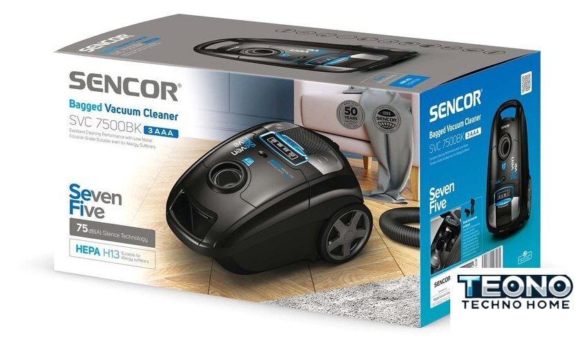Пылесос Sencor SVC 7500BK - Изображение №4 — Интернет-магазин Teono.by