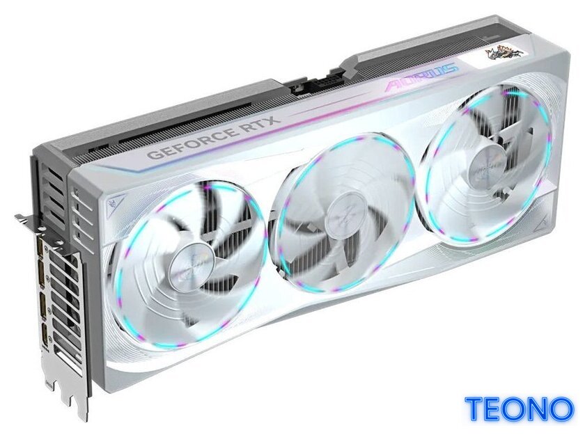 Видеокарта Gigabyte Aorus GeForce RTX 5090 Master Ice 32G GV-N5090AORUSM ICE-32GD - Изображение №1 — Интернет-магазин Teono.by