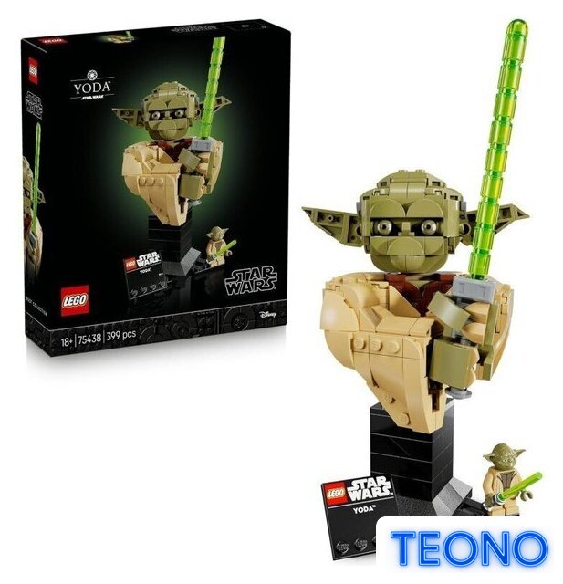 Конструктор LEGO Star Wars 75438 Бюст Йоды - Изображение №1 — Интернет-магазин Teono.by