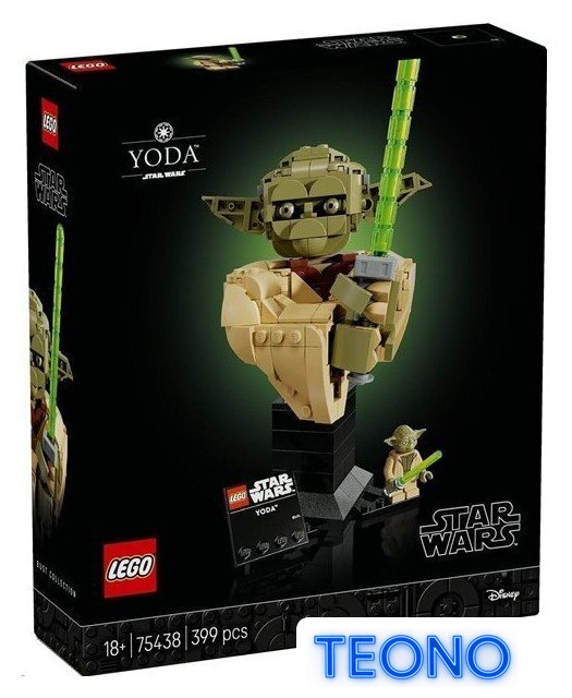 Конструктор LEGO Star Wars 75438 Бюст Йоды - Изображение №2 — Интернет-магазин Teono.by