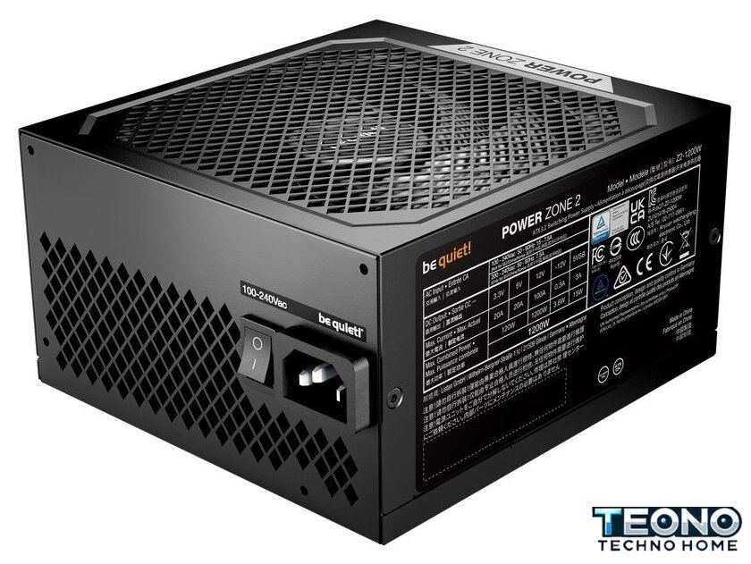 Блок питания be quiet! Power Zone 2 1200W - Изображение №3 — Интернет-магазин Teono.by