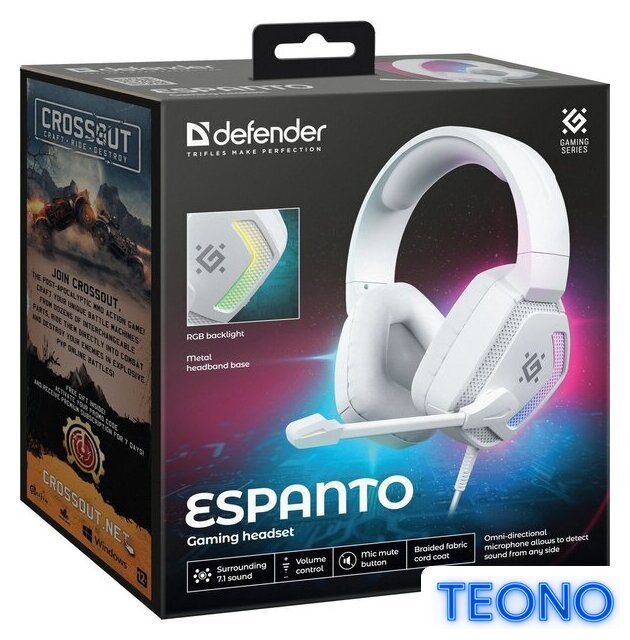 Наушники Defender Espanto - Изображение №11 — Интернет-магазин Teono.by