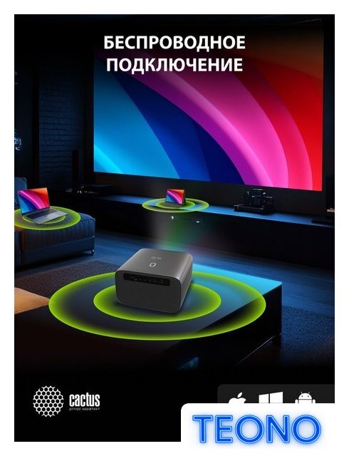 Проектор CACTUS CS-PRC.06B.WUXGA-A - Изображение №20 — Интернет-магазин Teono.by