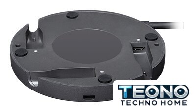 Проводной микрофон Logitech Rally Mic Pod (темно-серый) - Изображение №5 — Интернет-магазин Teono.by