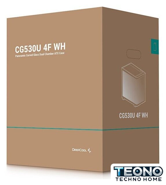 Корпус DeepCool CG530U 4F WH R-CG530U-WHAGA4-G - Изображение №9 — Интернет-магазин Teono.by