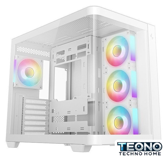 Корпус DeepCool CG530U 4F WH R-CG530U-WHAGA4-G - Изображение №5 — Интернет-магазин Teono.by