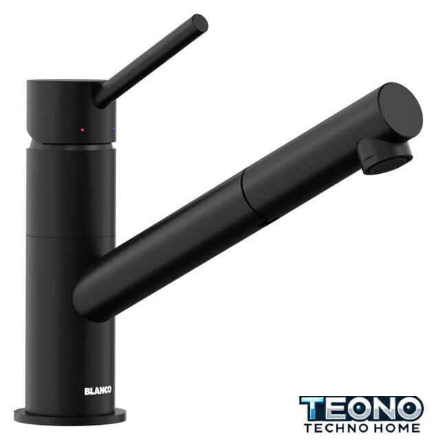 Смеситель Blanco Kano-S (черный матовый) - Изображение №1 — Интернет-магазин Teono.by