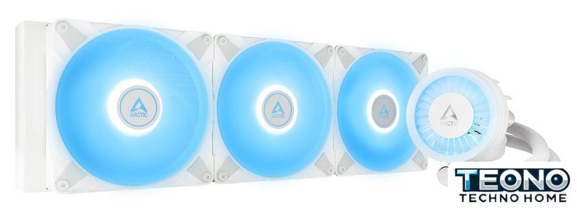 Система жидкостного охлаждения для процессора Arctic Liquid Freezer III 420 A-RGB White ACFRE00153A - Изображение №9 — Интернет-магазин Teono.by