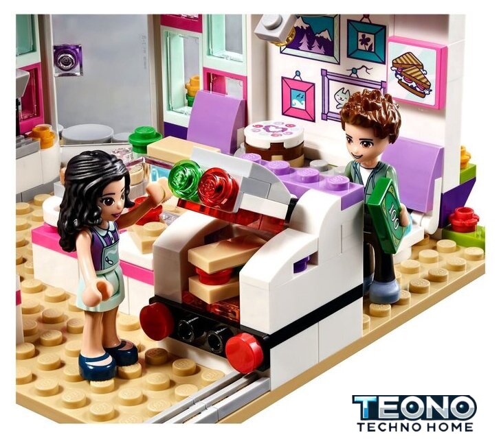 Конструктор LEGO Friends 41336 Арт-кафе Эммы - Изображение №8 — Интернет-магазин Teono.by