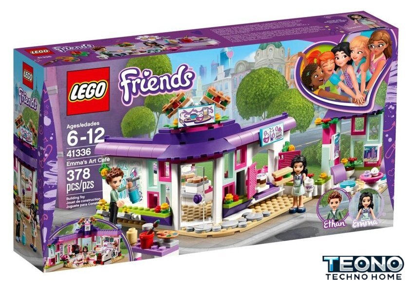 Конструктор LEGO Friends 41336 Арт-кафе Эммы - Изображение №1 — Интернет-магазин Teono.by
