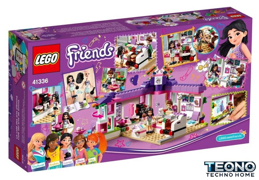 Конструктор LEGO Friends 41336 Арт-кафе Эммы - Изображение №2 — Интернет-магазин Teono.by