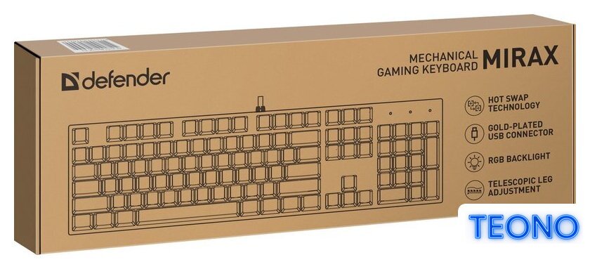 Клавиатура Defender Mirax GK-352 - Изображение №10 — Интернет-магазин Teono.by