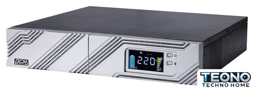 Источник бесперебойного питания Powercom Smart Rack&Tower SRT-1500A LCD - Изображение №1 — Интернет-магазин Teono.by