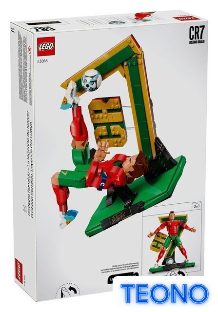Конструктор LEGO Editions 43016 Криштиану Роналду – легенда футбола - Изображение №9 — Интернет-магазин Teono.by